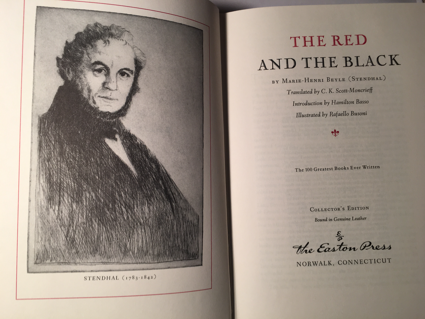 El rojo y el negro de Stendhal